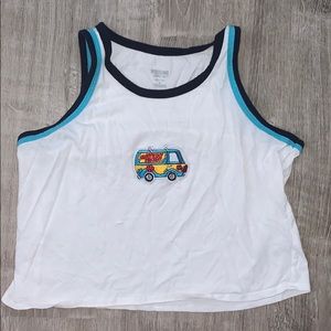 mystery machine mossimo crop top